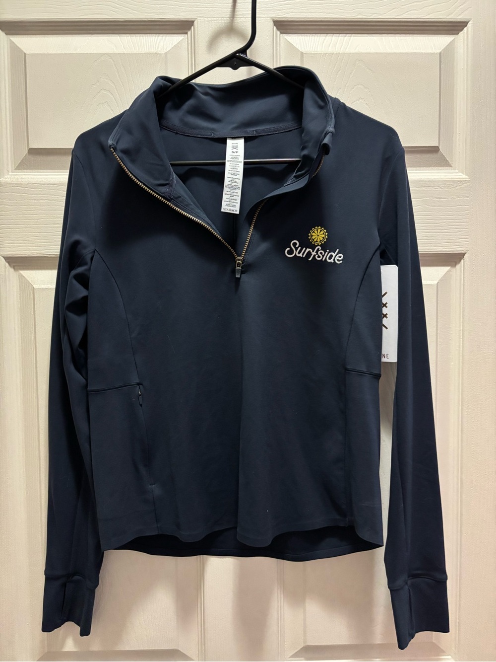 NWT Rhône Surfside Branded Quarterzip Small